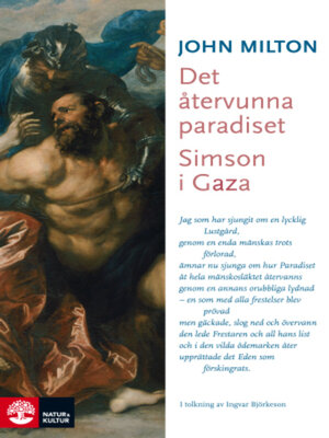 cover image of Det återvunna paradiset / Simson i Gaza